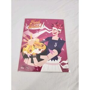 Food Wars Shokugeki no Soma Limited Ed Art Print Signed Gerry BAM Box‎ 19/500